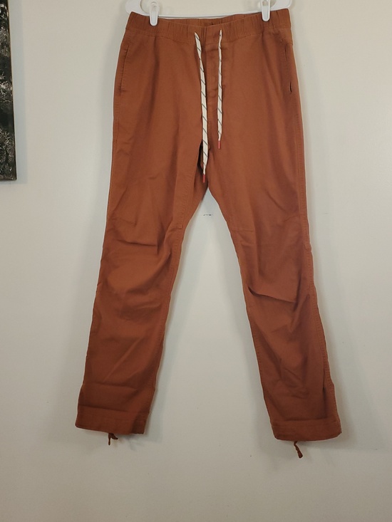 Topo Designs Other - Topo Designs Mens Dirt Pants Size Large Classic Burnt Orange Organic Cotton Blen